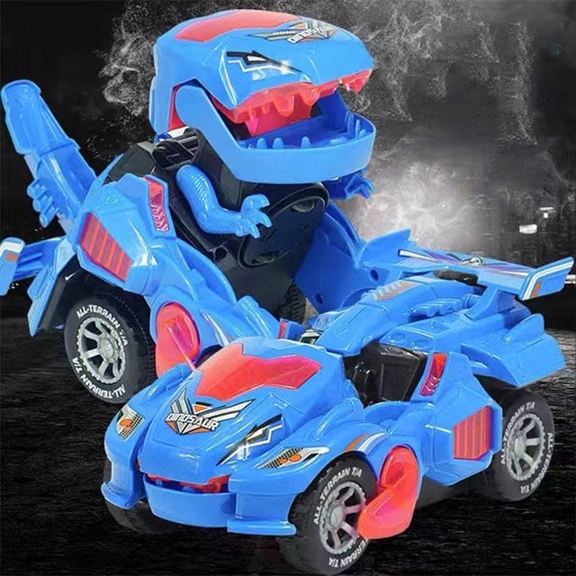 🔥 Promotion 40% OFF🎁LED DINOSAUR TRANSFORMATION CAR TOY