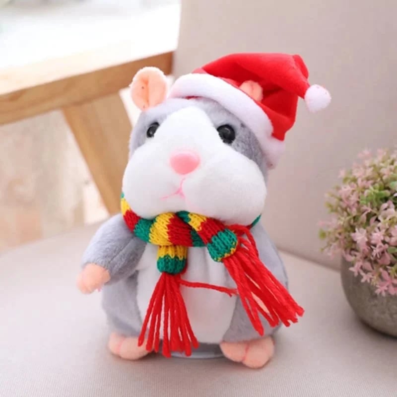 (🔥⏰Promotion 49% OFF⏰🔥)Funny Talking Hamster Plush Toy(Buy 2 Get Extra 49% OFF Now)