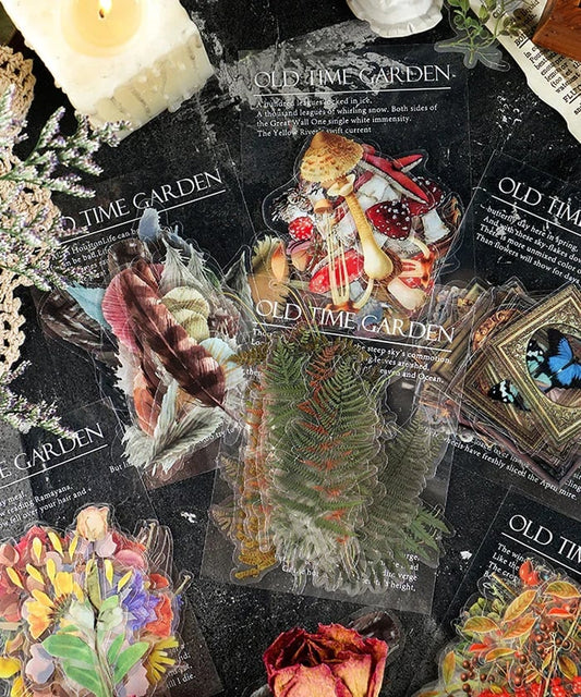 240 Pcs Memory Garden Series PET Stickers Set
