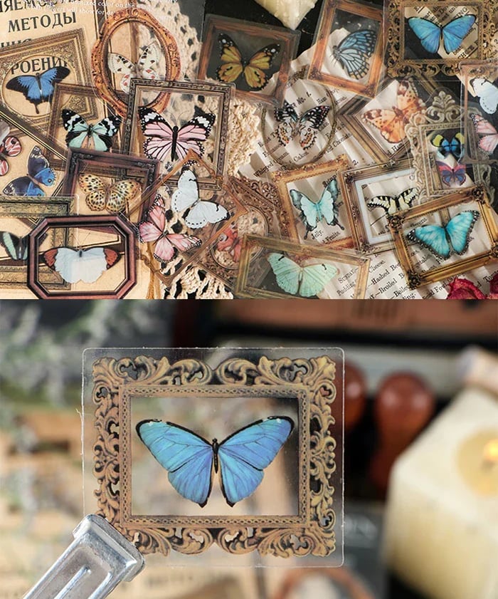 240 Pcs Memory Garden Series PET Stickers Set