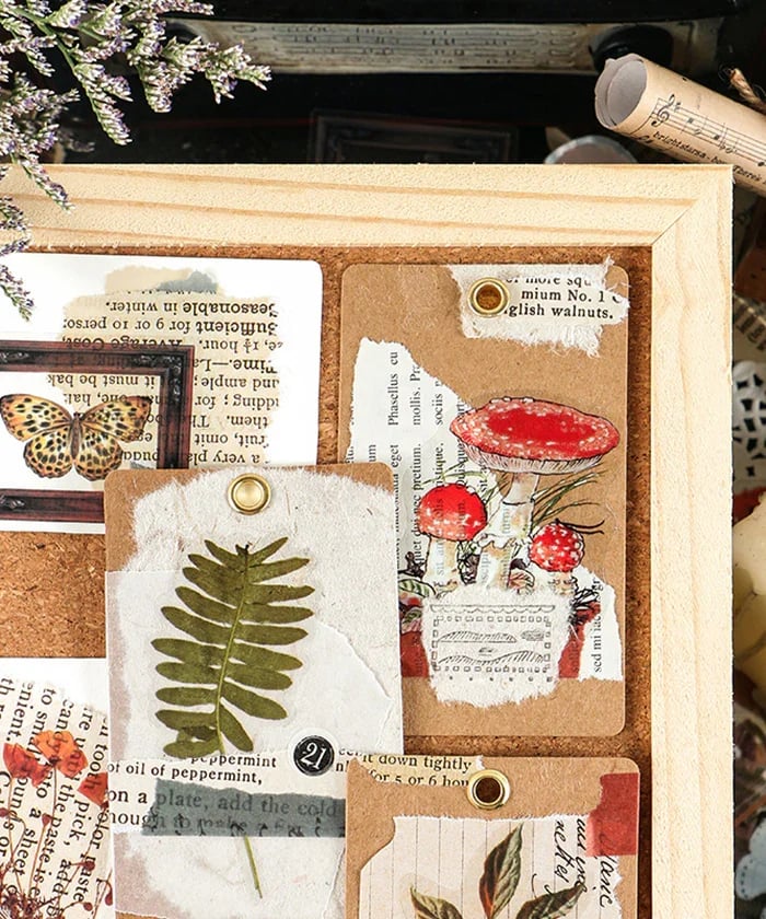 240 Pcs Memory Garden Series PET Stickers Set