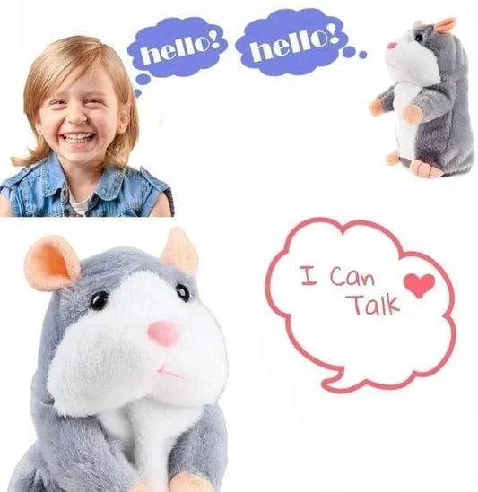 (🔥⏰Promotion 49% OFF⏰🔥)Funny Talking Hamster Plush Toy(Buy 2 Get Extra 49% OFF Now)