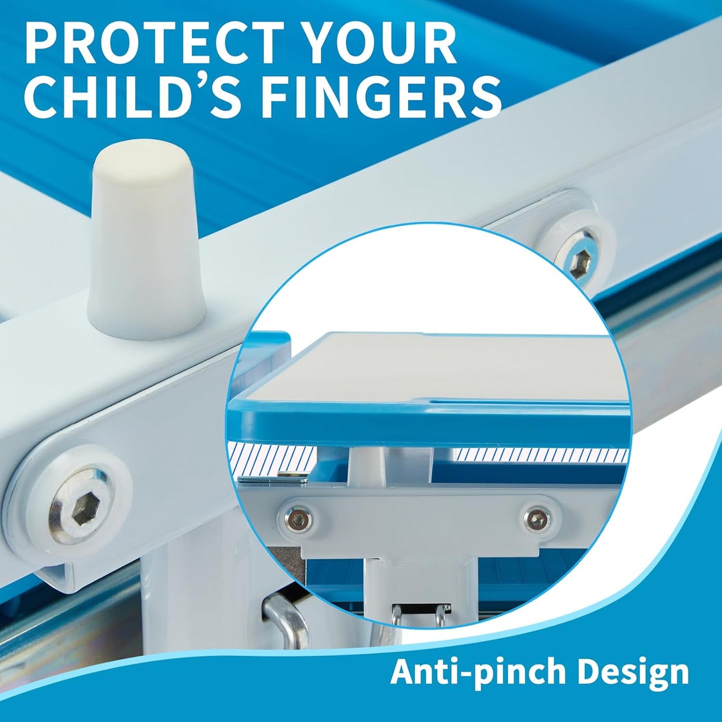 Children's adjustable desk and chair