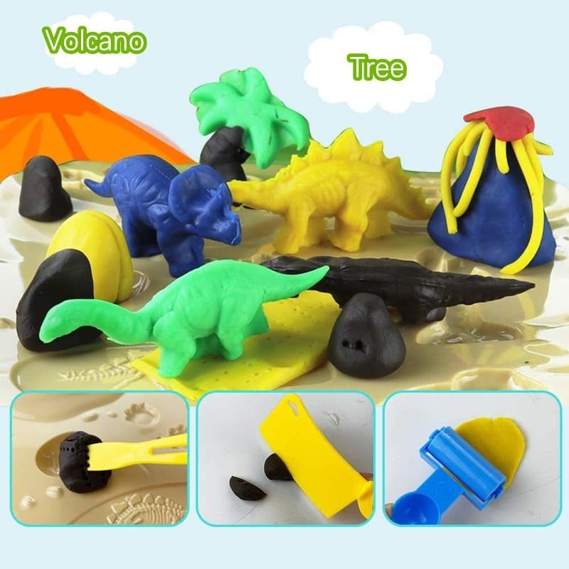 🔥HOT SALE - 49% OFF🔥DIY Play Dough Dinosaur Toys